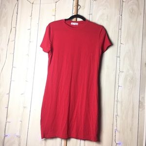 Casual Red Comfortable Short Sleeve Summer Dress | NWOT